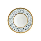 Тарелка для пасты «Калиф» фарфор 400мл D=28см белый,синий