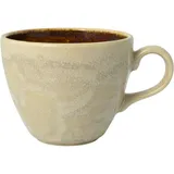 Чашка чайная «Аврора Везувиус Амбер» фарфор 228мл D=9см бежев.,амбер, Объем по данным поставщика (мл): 228