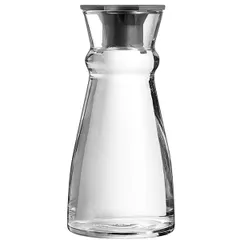 Decanter “Fluid” with lid  glass, plastic  0.5 l  D=91, H=193mm  clear.