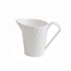 Milk jug “Kaleidos” porcelain 150ml white