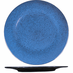 Plate “Milky Way blue”  porcelain  D=20, H=2cm  blue, black