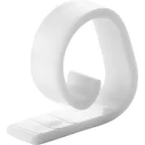 Зажим для скатерти набор[40шт] пластик ,L=36,B=30мм белый