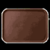 Поднос прямоугольный прорезин. ,L=45,5,B=35см коричнев.