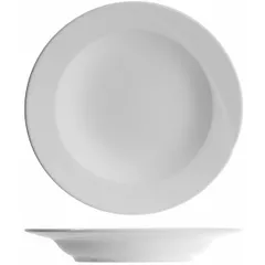 Deep plate “Atlantis”  porcelain  290 ml  D=24, H=4cm  white