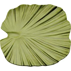 Serving dish plastic ,H=45,L=270,B=270mm green.