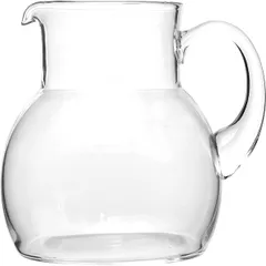 Jug glass 1.5l D=151,H=168,L=185,B=4mm clear.