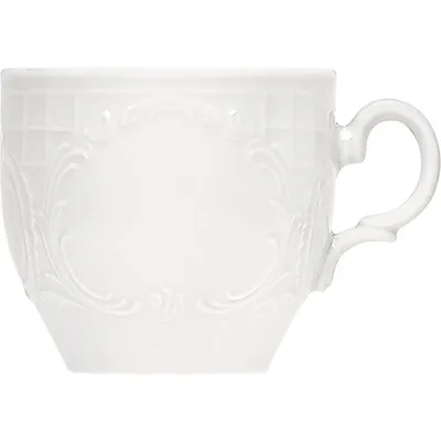 Чашка чайная «Моцарт» фарфор 260мл D=85,H=76мм белый