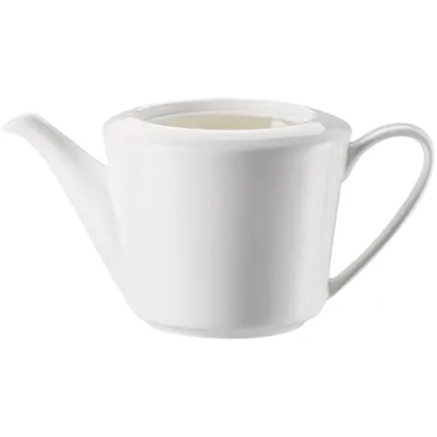 Чайник заварочный «Джейд» без крышки кост.фарф. 400мл белый
