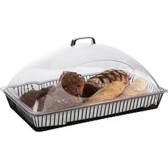 Корзина для хлеба GN1/1 металл ,H=75,L=530,B=325мм черный, изображение 4